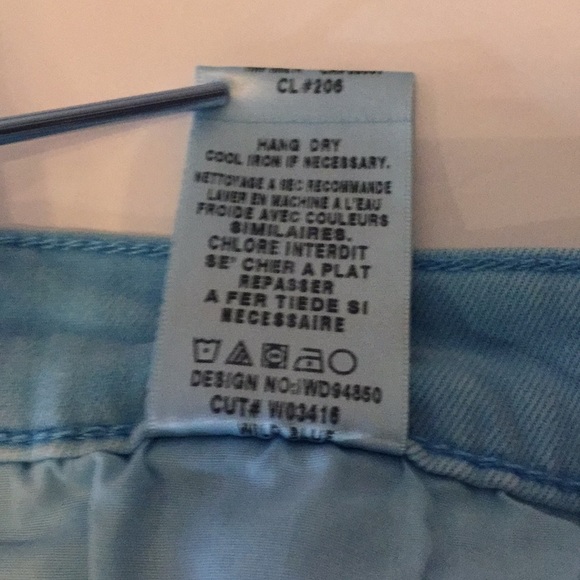 Joe’s Wild Blue Short cut Shorts Size W26 - Picture 11 of 11